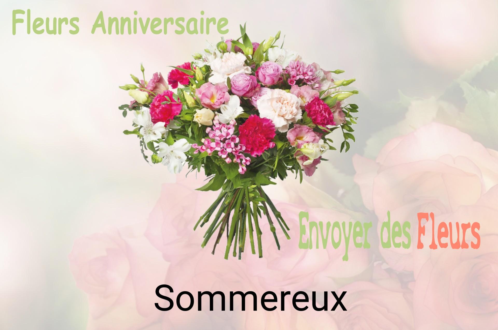 Bouquet de fleurs d’anniversaire livré à Sommereux